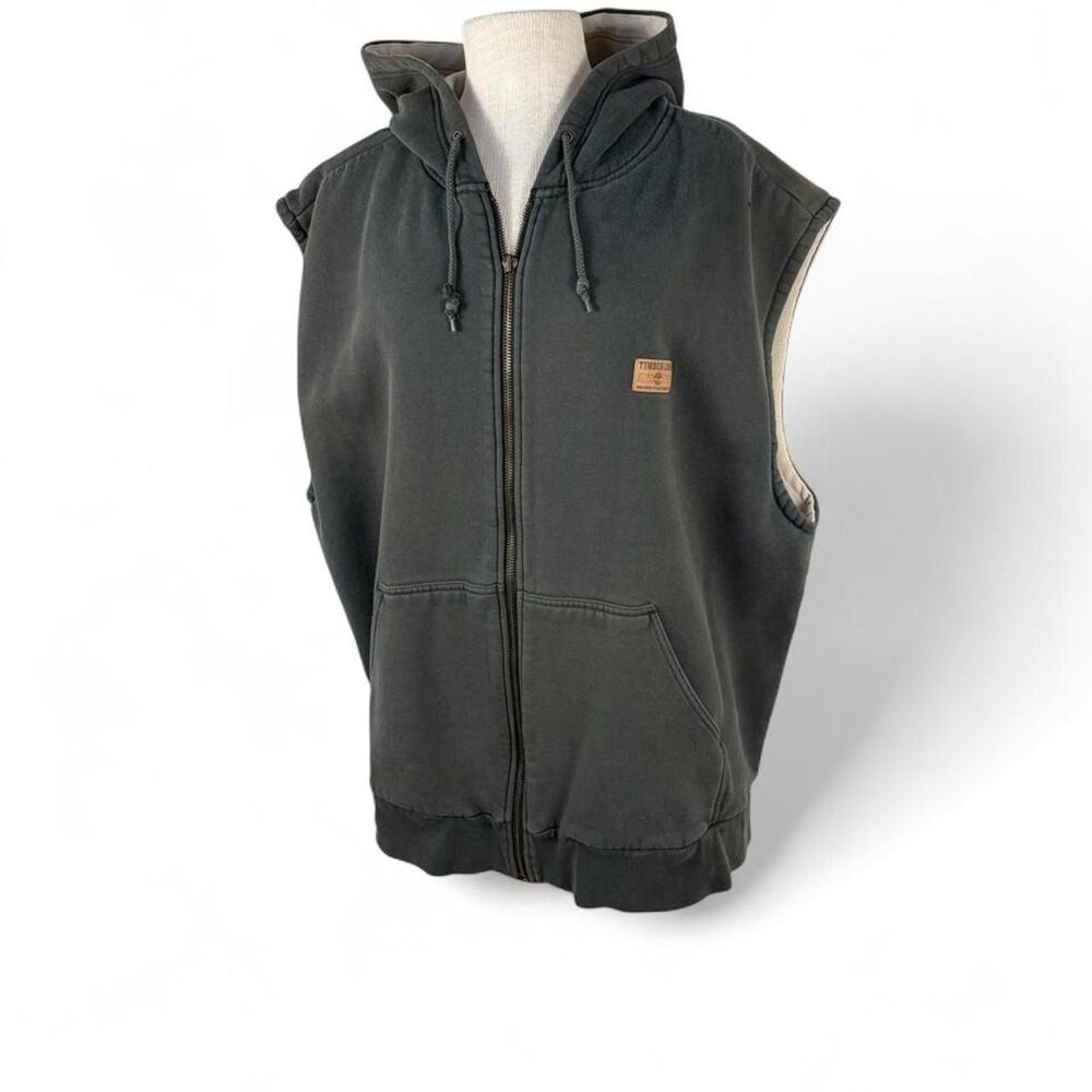 cabincore Carhartt dusty olive Hooded sweatshirt Vest